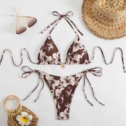 Beaira Sexy Micro Bikini Women's Swimsuit 2025 Trend Female Swimwear Two-piece Thong Bikinis Sets Beach Wear Swimming for Bathing Suit