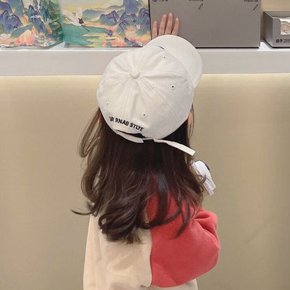 Beaira NEW Children's Kid Baseball Cap Girls Boy Hats Adjustable 50-54cmSunscreen Baby Hat Hip Hop Letter Embroidered Casual Kids Caps