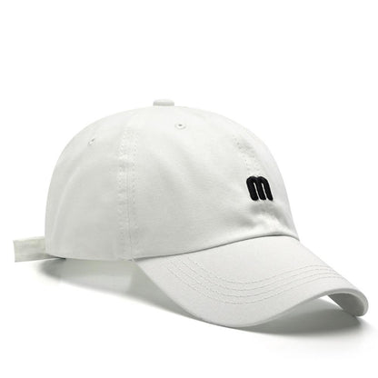 Beaira Fashion washed Cotton Baseball Caps Korean Version Letter Embroidery women Men Hat Spring And Autumn Breathable Sunscreen Cap