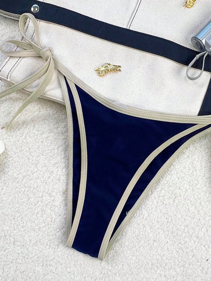 Beaira Summer sexy tie bikini swimsuit set for beach vacation suitable for women