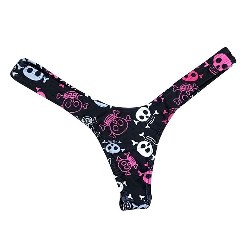Beaira Women Brazilian Digital Printed Bikini Bottom Thong Bathing Beach Swimsuit Swimwear Sexy Plus Size Bathing Swimming