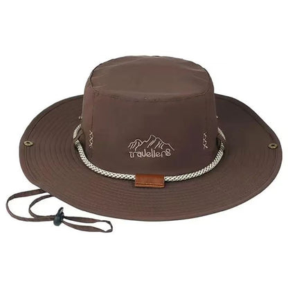 Beaira Summer Bucket Hat Men Women Sunscreen Fishing Hat Outdoor Breathable Fisherman Cap Hiking Climbing Camping Uv Protect Windproof