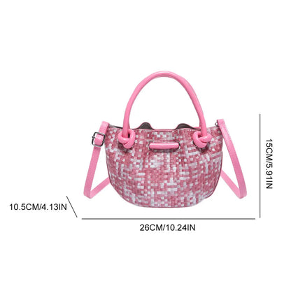 Beaira Small Tote Handbag PU Leather Crossbody Bag Cute Purse Top Handle Shoulder Bag for Women Work Shopping Travel