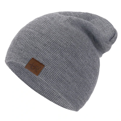 Beaira Unisex Beanie Hat URGENTMAN Casual Beanie For Men & Women Warm Soft Knitted Hat Stylish Plain Daily Winter Hat