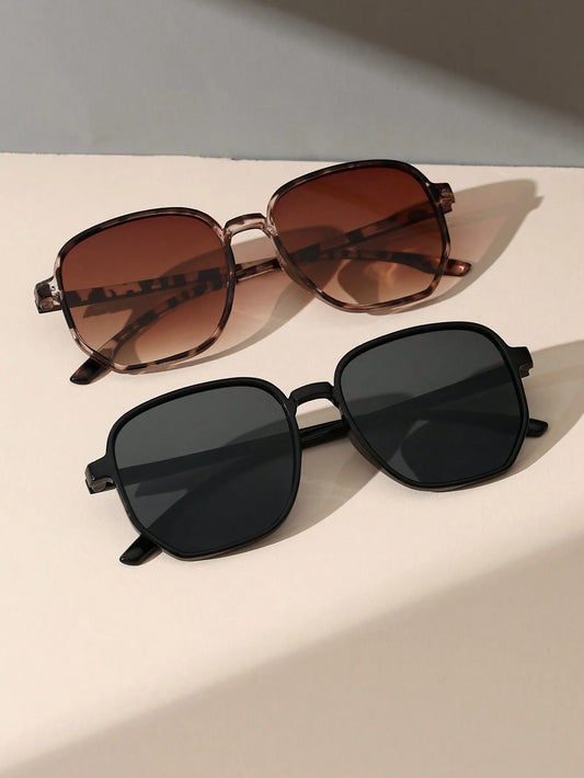 Beaira Unisex Geometric Modern Simple Style Classic Sunglasses For Outdoor Travel Holiday Driving Camping Daily Life Decoration