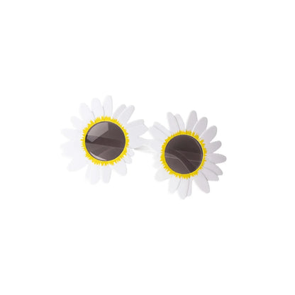 Beaira Women Party Sunglasses Cute Sun Flower Daisy Sun Glasses Funny Birthday Party Picnic Cosplay Eyewear Creative Decorative Glasses